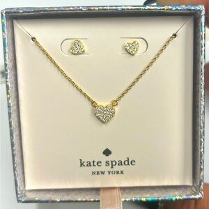Kate Spade Earrings & Necklace Boxed gift set